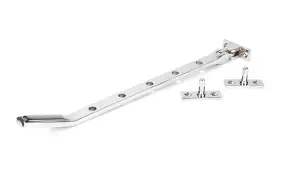 51910 From the Anvil Polished Chrome Art Deco 12" Casement Stay