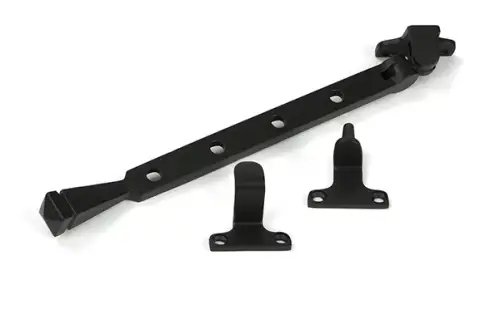 Click Here To Enlarge This Photo Of 52011 From the Anvil Aged Bronze 10" Avon Casement Stay (Steel Window)
