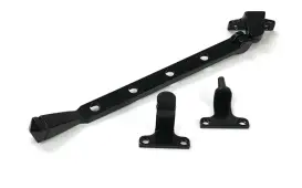 52012 From the Anvil Black 10" Avon Casement Stay (Steel Window)