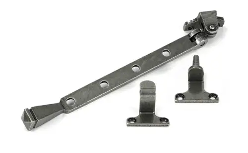 Click Here To Enlarge This Photo Of 52013 From the Anvil Pewter 10" Avon Casement Stay (Steel Window)
