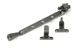 52013 From the Anvil Pewter 10" Avon Casement Stay (Steel Window)