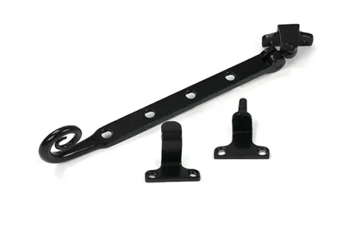 Click Here To Enlarge This Photo Of 52036 From the Anvil Black 10" Monkeytail Casement Stay (Steel Window)