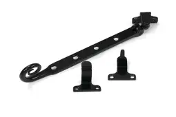 52036 From the Anvil Black 10" Monkeytail Casement Stay (Steel Window)