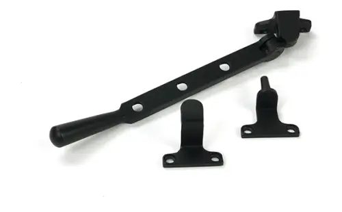 Click Here To Enlarge This Photo Of 52024 From the Anvil Matt Black 8" Newbury Casement Stay (Steel Window)