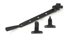 52027 From the Anvil Aged Bronze 10" Newbury Casement Stay (Steel Window)