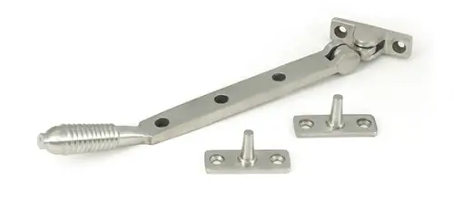 Click Here To Enlarge This Photo Of 52071 From the Anvil Satin Marine SS (316) 8" Reeded Casement Stay