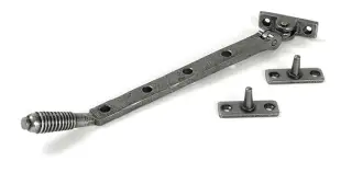 52073 From the Anvil Pewter 10" Reeded Casement Stay