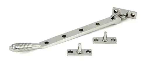 Click Here To Enlarge This Photo Of 52074 From the Anvil Polished Marine SS (316) 10" Reeded Casement Stay