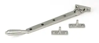 52075 From the Anvil Satin Marine SS (316) 10" Reeded Casement Stay