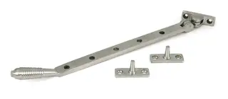 52079 From the Anvil Satin Marine SS (316) 12" Reeded Casement Stay