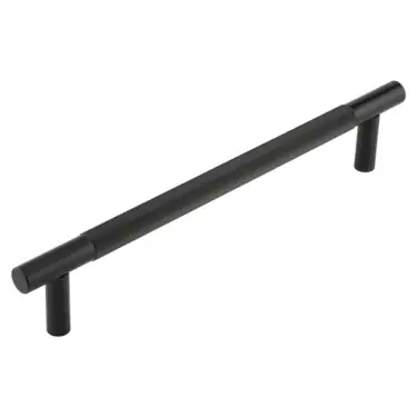 Click Here To Enlarge This Photo Of JV1803MBFF Frelan Hardware Jedo 'Venice' Linear 300mm x 19mm Pull Handle - Matt Black (Secret Fixing)