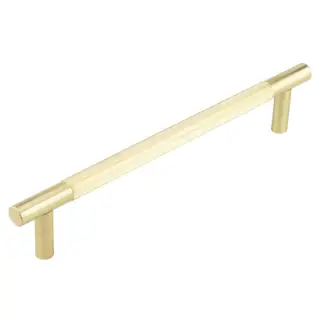 JV1803SBFF Frelan Hardware Jedo 'Venice' Linear 300mm x 19mm Pull Handle - Satin Brass (Secret Fixing)