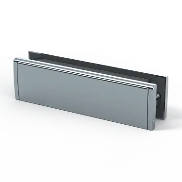 Click Here To Enlarge This Photo Of RLP.SNPSNP - Rutland FRONTIER Collection TS008 Security Letterplate Set - Satin Nickel Plated