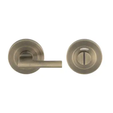Click Here To Enlarge This Photo Of SWT1025-IAB - Carlisle Brass Eurospec Large Disabled Turn & Indicator Coin Release Antique Brass