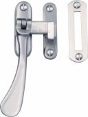 V1003 MP/HP-SC Heritage Brass Casement Window Fastener Spoon Pattern Satin Chrome Finish