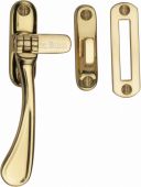 V1003 MP/HP-PB Heritage Brass Casement Window Fastener Spoon Pattern Polished Brass Finish