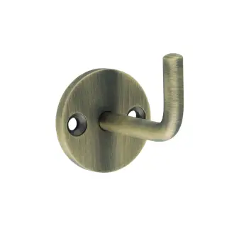 HCH1016AB - Carlisle Brass Eurospec Coat Hook on 32mm Dia Rose Antique Brass