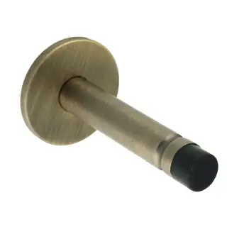 HCH1018AB - Carlisle Brass Eurospec 90 x 15mm Dia Buffered Coat Hook on Rose Antique Brass