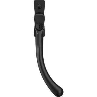 CB700572 - Mila Heritage Pear Drop Window Espag Handle (Right Hand) - Matt Black
