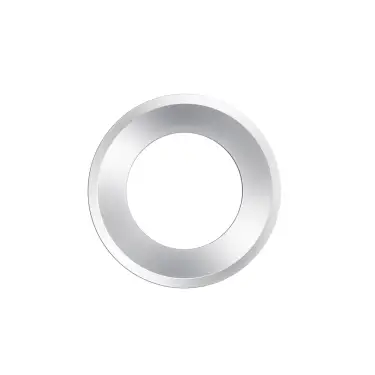Click Here To Enlarge This Photo Of RMSR02-CP - Zoo Hardware Rosso Maniglie Spare 'Picco' Round Rose Pack - Polished Chrome