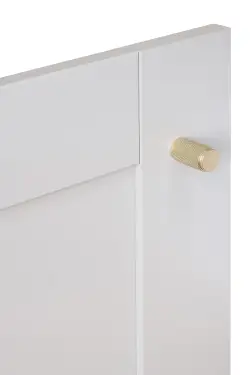 Click Here To Enlarge This Photo Of Eclipse 95614 18mm Knurled Cupboard Knob - Satin Brass