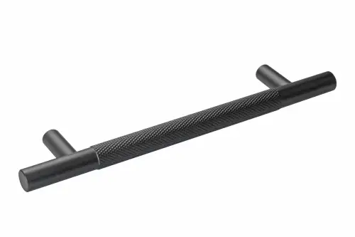 Click Here To Enlarge This Photo Of Eclipse 95622 128mm Knurled Cupboard Handle - Matt Black