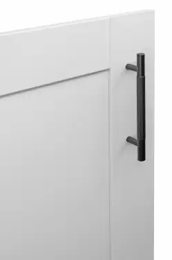 Click Here To Enlarge This Photo Of Eclipse 95622 128mm Knurled Cupboard Handle - Matt Black