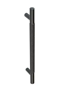 Click Here To Enlarge This Photo Of Eclipse 95622 128mm Knurled Cupboard Handle - Matt Black