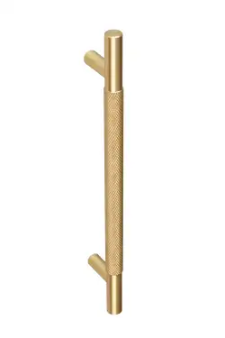 Click Here To Enlarge This Photo Of Eclipse 95634 160mm Knurled Cupboard Handle - Satin Brass