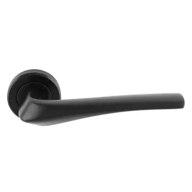 Click Here To Enlarge This Photo Of SZR120MB - Carlisle Brass Serozzetta 'Pronta' Lever on Rose - Matt Black
