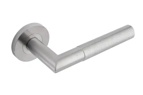 Click Here To Enlarge This Photo Of Eclipse 34341 Revolve Ultimate Solid Stainless Lever On Rose - Satin Stainless Steel
