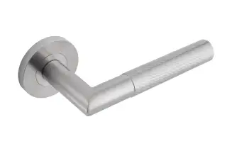 Eclipse 34341 Revolve Ultimate Solid Stainless Lever On Rose - Satin Stainless Steel