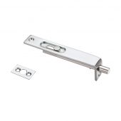 FB01CP - Zoo Hardware Fulton & Bray Sunk Slide Flush Bolt 17 x 100mm Polished Chrome