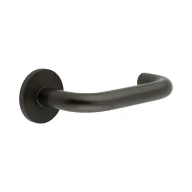 Click Here To Enlarge This Photo Of CR-106A2DB Frelan Hardware CRES Unsprung (Round Rose) Door Handle Dark Bronze (SS316)