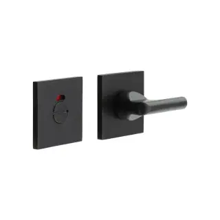 CR-804BK7MB Frelan Hardware CRES DDA Thumb Turn & Release (Square Rose) with Indicator Black (SS316)