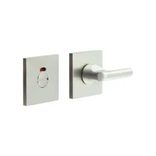 CR-804BK7SSS Frelan Hardware CRES DDA Thumb Turn & Release (Square Rose) with Indicator Satin Stainless Steel (SS316)