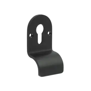 CRES1601MB Frelan Hardware CRES (Face Fixed) Euro Profile Cylinder Pull Black (SS316)