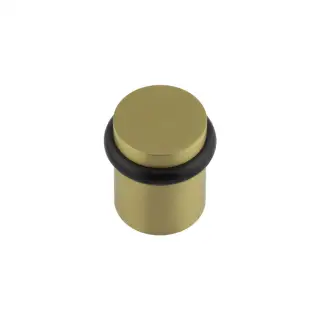 CRES2001SB Frelan Hardware CRES Floor Door Stop Satin Brass (SS316)
