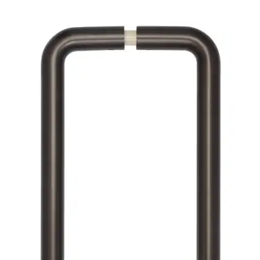 Click Here To Enlarge This Photo Of CRES3002DBB2B Frelan Hardware CRES 425mm (Back to Back) D Shape Pull Handles Dark Bronze (SS316)