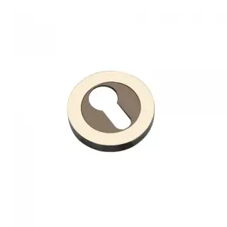 SB3104AB - Spira Brass Euro Profile Escutcheon - Aged Brass