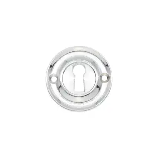 SB3118PC - Spira Brass Slimline Standard Escutcheon - Polished Chrome