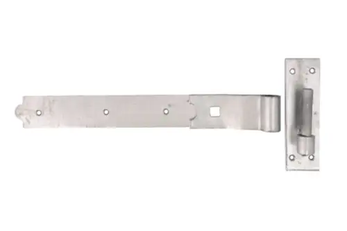 Click Here To Enlarge This Photo Of Eclipse 93923 Galvanised Hook and Band Set (Cranked) 400mm