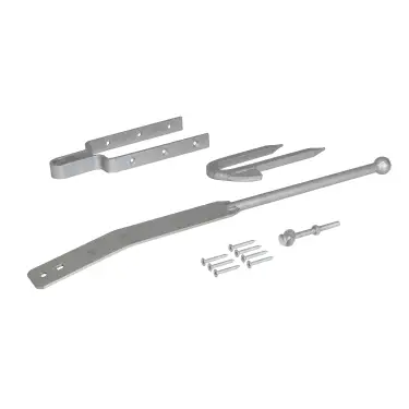 Click Here To Enlarge This Photo Of Eclipse 93734 Galvanised Field Gate Spring Fastener Set with Fixings