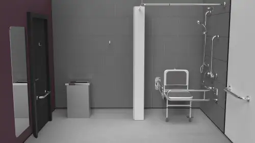 Click Here To Enlarge This Photo Of 230403/SP Fitzroy of London Concealed Valve Doc M Shower Pack (Stainless Steel) with Concealed Fixings - Polished