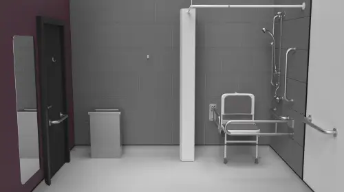 Click Here To Enlarge This Photo Of 230404/SS Fitzroy of London Exposed Valve Doc M Shower Pack (Stainless Steel) with Concealed Fixings - Satin