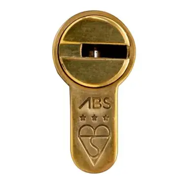 Click Here To Enlarge This Photo Of ABS Euro Profile Double Cylinder 80mm (40/40) British Standard Kitemarked TS007 3* - Brass (ABSED4040B)
