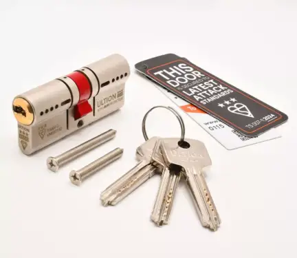Click Here To Enlarge This Photo Of Ultion Plus with ALPS Technology Euro Profile Double Cylinder 70mm (35/35) British Standard Kitemarked TS007 3* (ULT3ED3535)