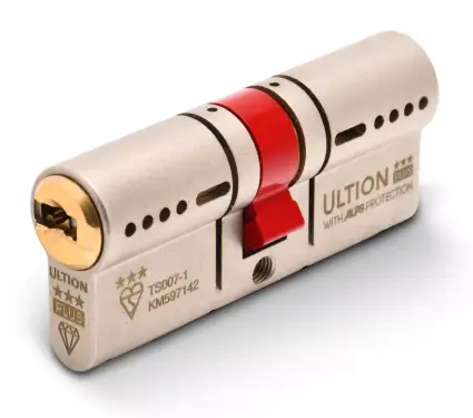 Click Here To Enlarge This Photo Of Ultion Plus with ALPS Technology Euro Profile Double Cylinder 100mm (50/50) British Standard Kitemarked TS007 3* (ULT3ED5050)