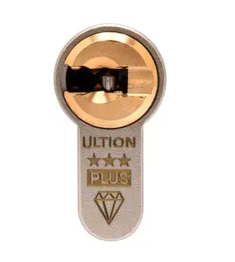 Click Here To Enlarge This Photo Of Ultion Plus with ALPS Technology Euro Profile Cylinder & Turn 90mm (45/45T) British Standard Kitemarked TS007 3* (ULT3EKT4545)
