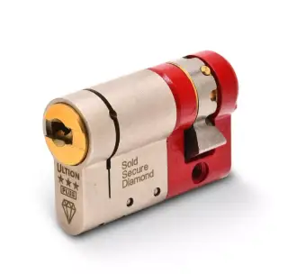 Ultion Plus with ALPS Technology Euro Profile Single Cylinder 50mm (40/10) British Standard Kitemarked TS007 3* (ULT3ES4010)
